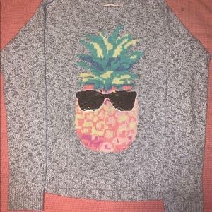 Abercrombie Lids Pineapple Sweater☆